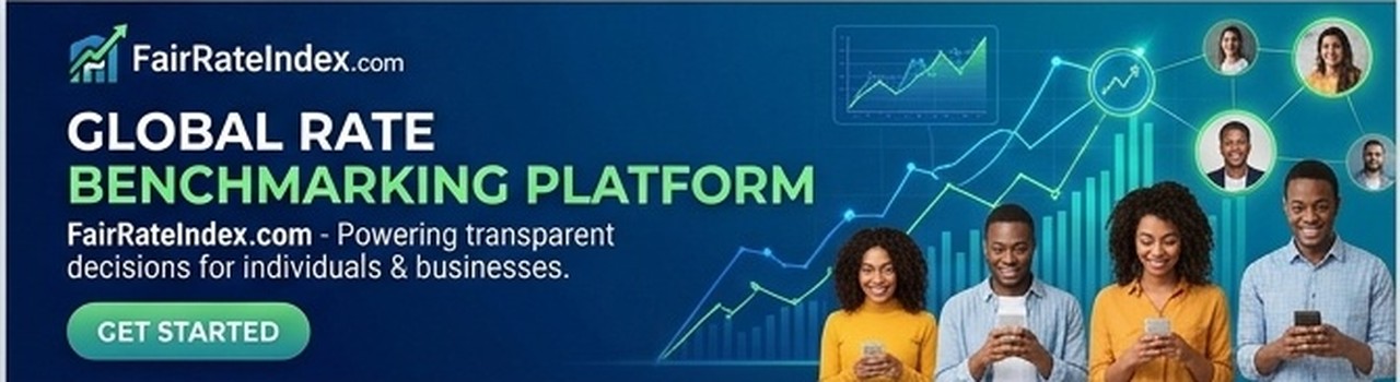 FairRateIndex.com — Global Rate Benchmarking Platform banner